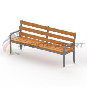 Купить Уличная скамейка со спинкой Дача в Жиздре 