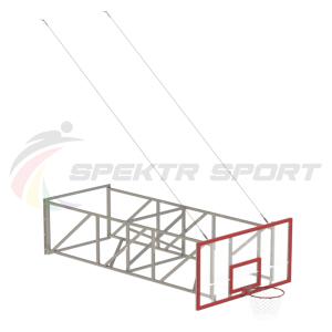 Купить Ферма 2,8 м. для баскетбольного щита 1800х1050 из оргстекла в Жиздре 